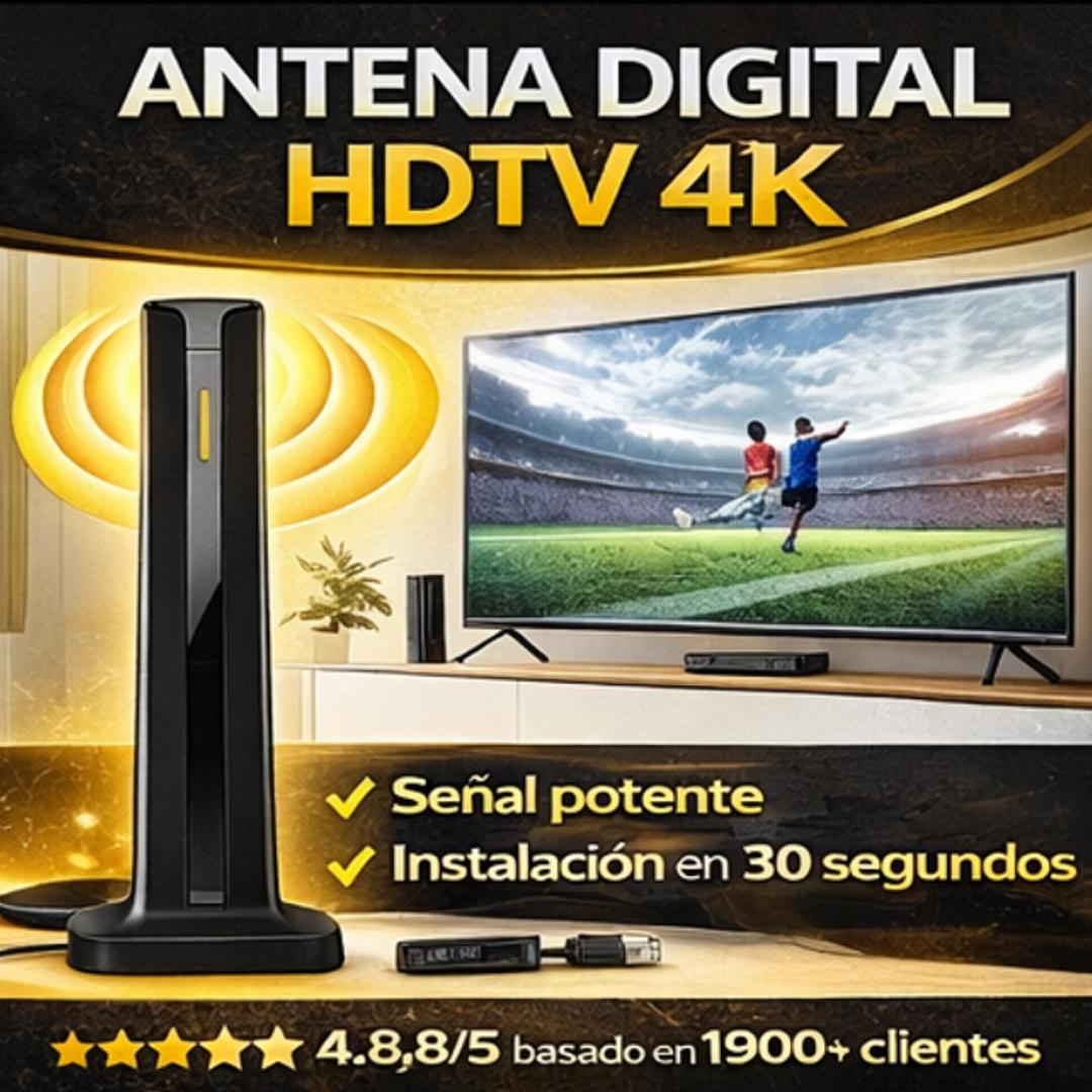 Diseño y componentes de la antena digital HDTV de recepción 360 grados