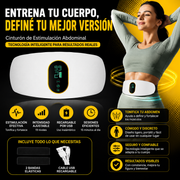 Cinturón Masajeador Abdominal Térmico