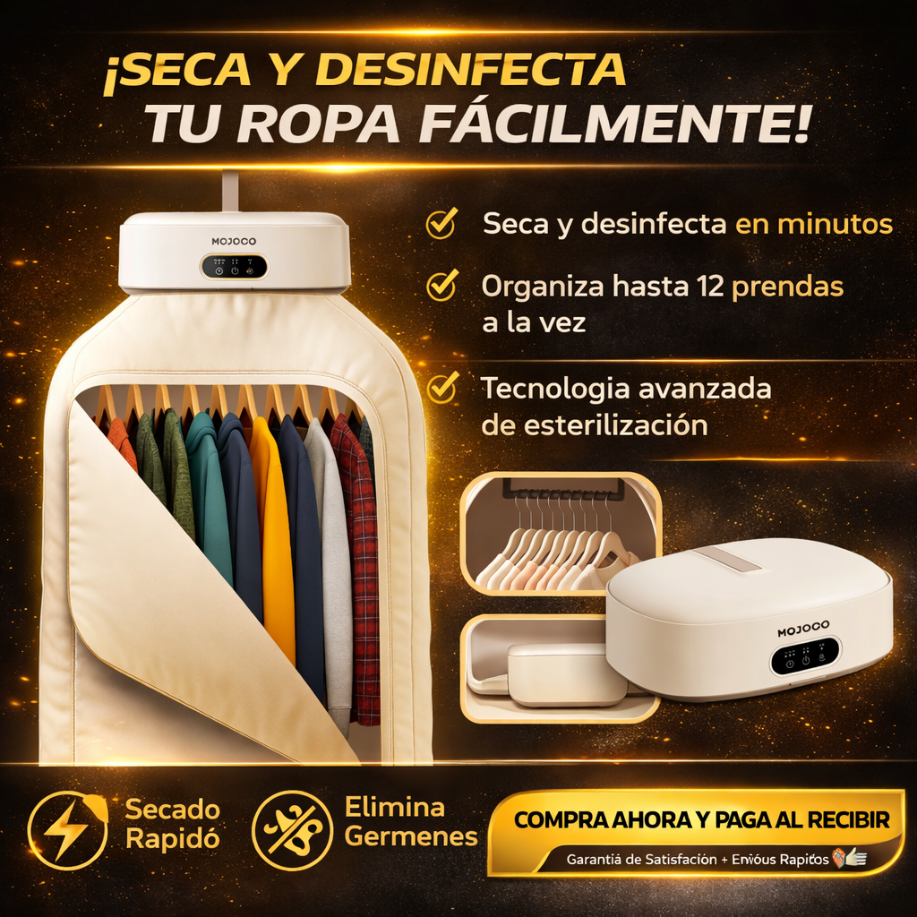 Secadora de ropa portátil inteligente para el hogar