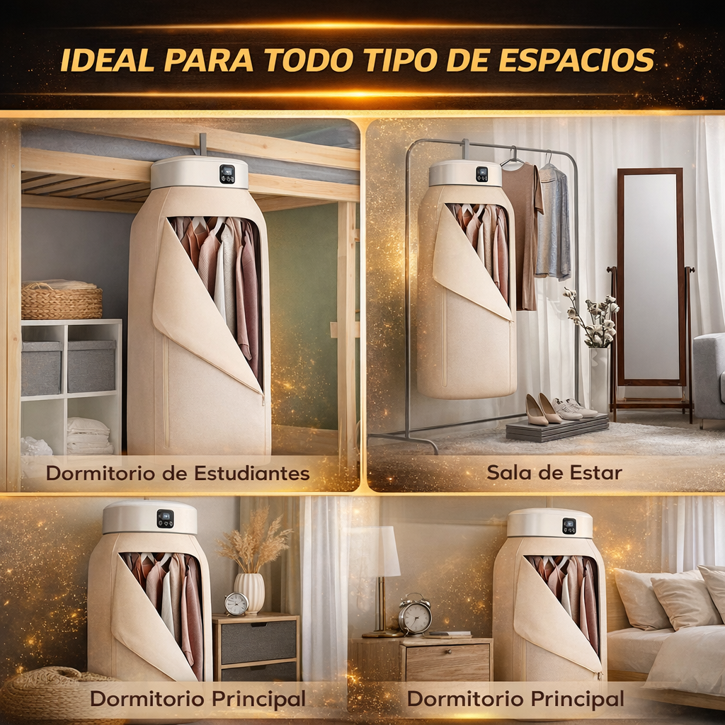 Panel de control digital de la secadora de ropa portátil inteligente