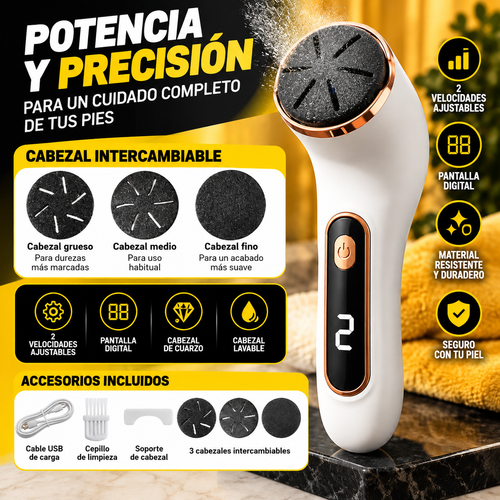 Kit Limador Eléctrico + Crema Heel Balm para Pies